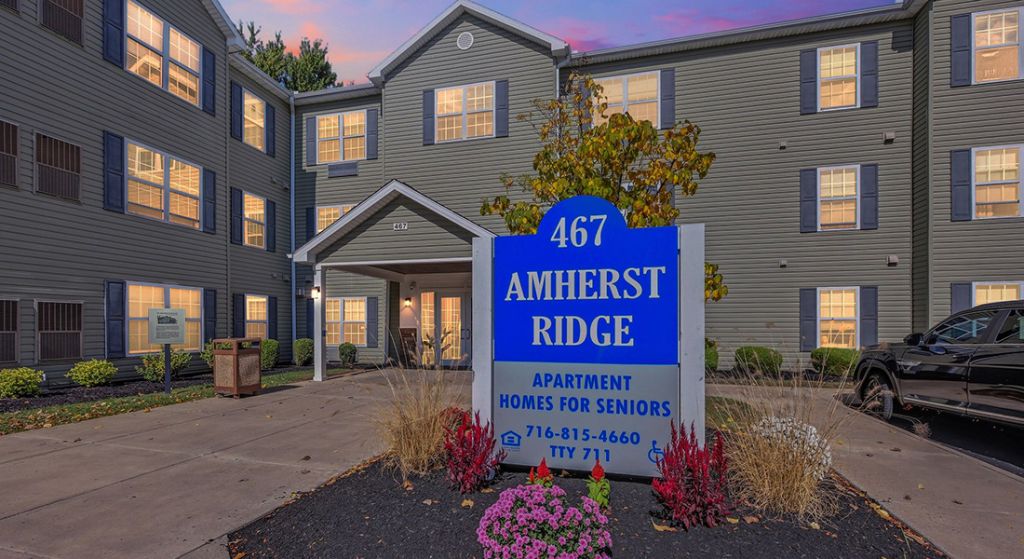 Amherst Senior Apartments exterior
