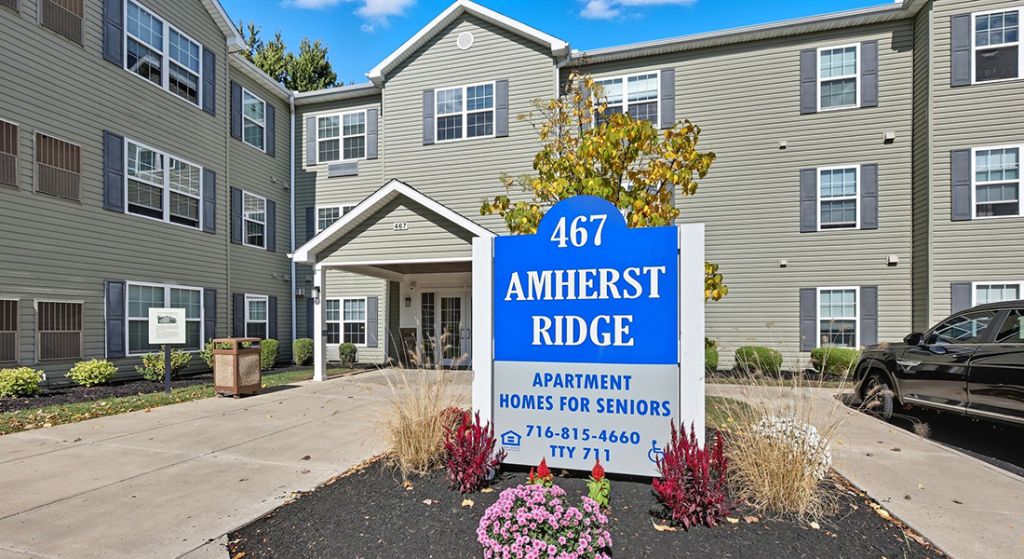 Amherst Senior Apartments exterior