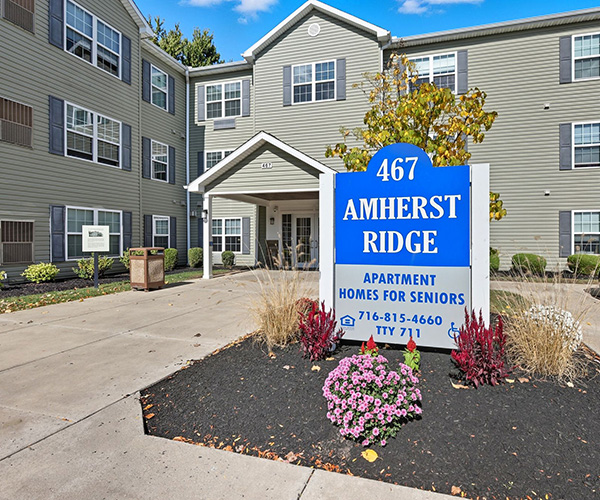Amherst Senior Apartments exterior