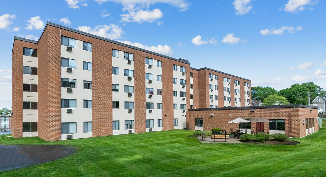 Exterior of East Side Apartments