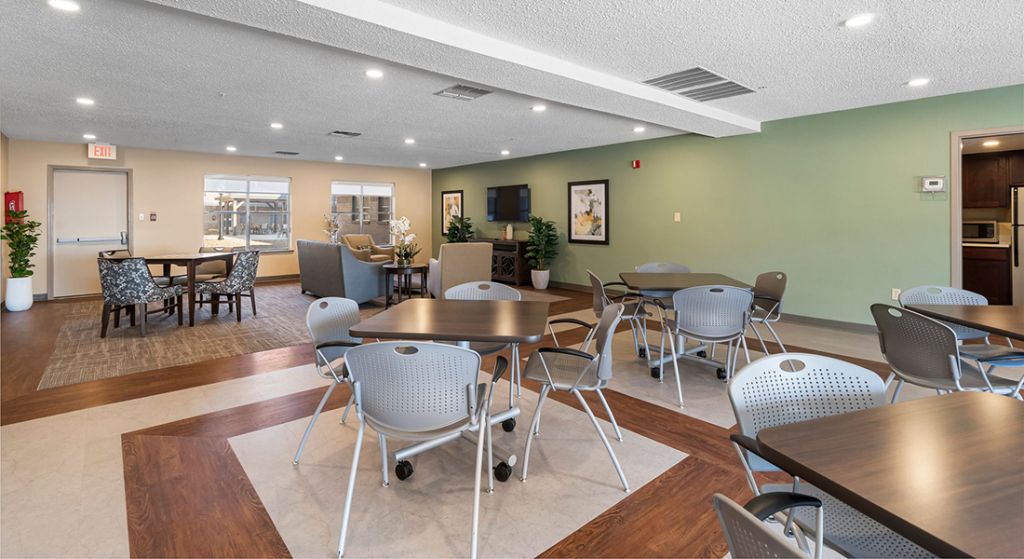 Silvertree Seniors of San Antonio community room