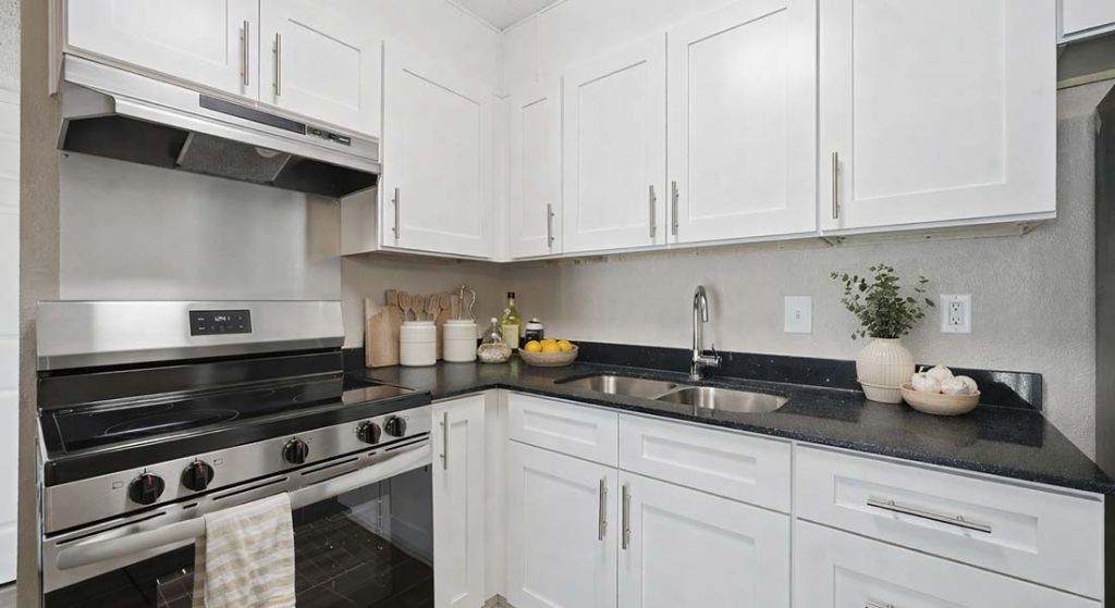 Travis Park Apartments kitchen