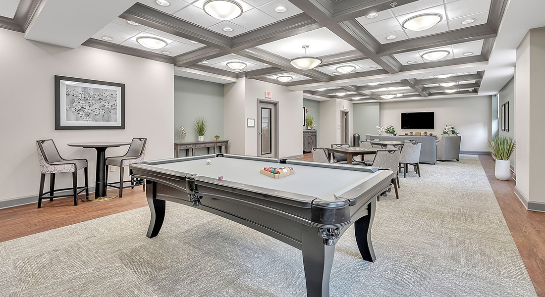 Nazareth Towers game room