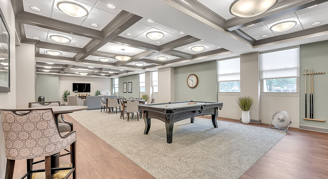 Nazareth Towers game room