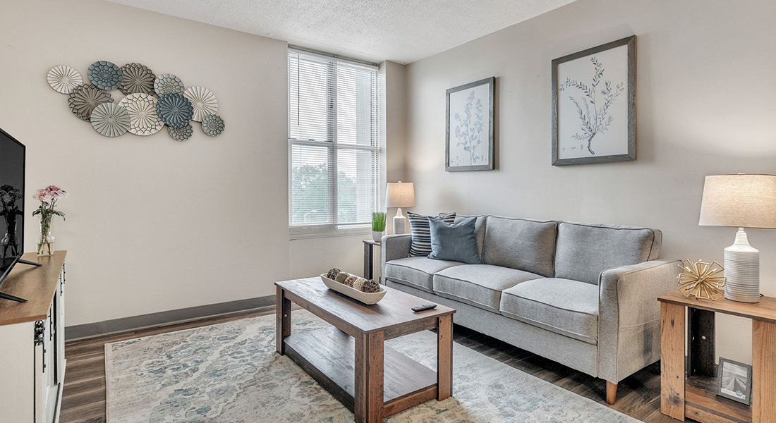 Nazareth Towers living room