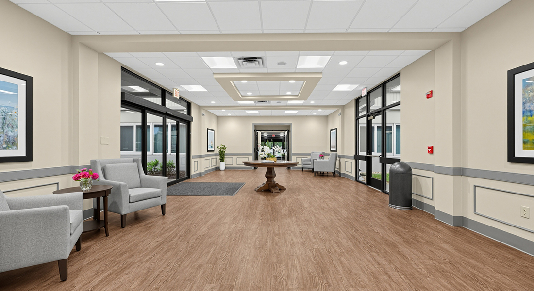 St. Mark's Towers foyer