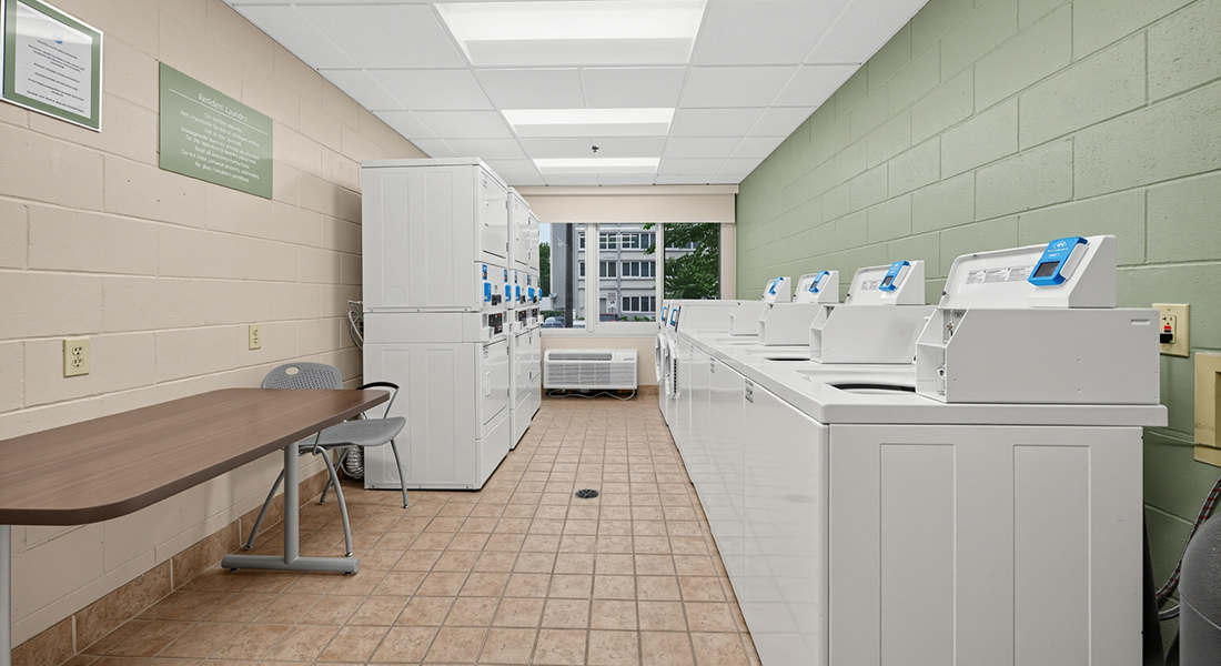 St. Mark's Towers laundry