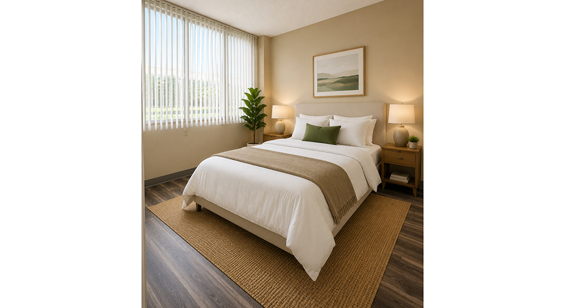St. Mark's Towers bedroom