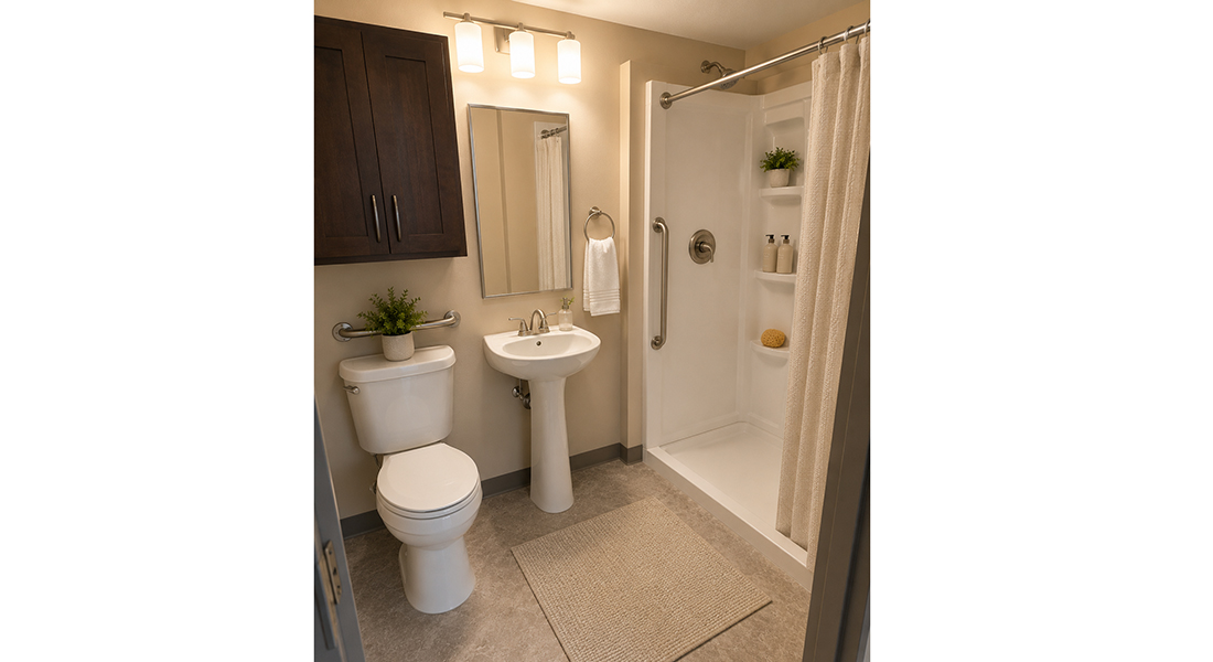 St. Mark's Towers bathroom