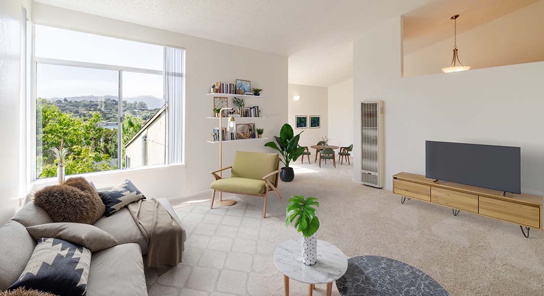 The Hilarita Apartments living room